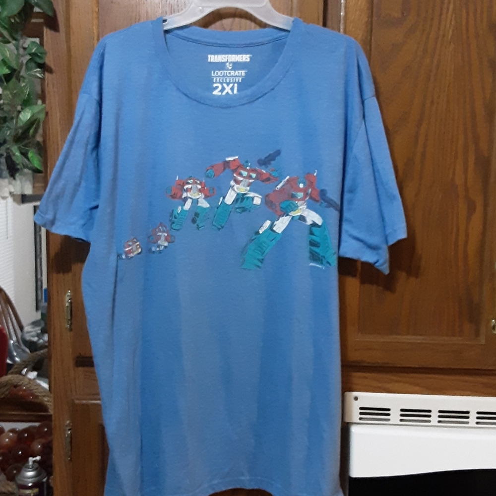 2XL transformers shirt